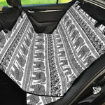 Indian Bohemian Elephant Pattern Print Pet Car Back Seat Cover