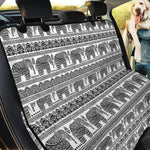 Indian Bohemian Elephant Pattern Print Pet Car Back Seat Cover