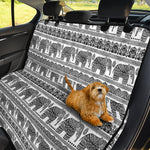 Indian Bohemian Elephant Pattern Print Pet Car Back Seat Cover