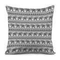 Indian Bohemian Elephant Pattern Print Pillow Cover