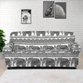 Indian Bohemian Elephant Pattern Print Sofa Cover