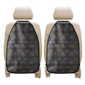 Indian Boho Elephant Pattern Print Car Seat Organizers