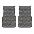 Indian Boho Elephant Pattern Print Front Car Floor Mats