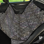 Indian Boho Elephant Pattern Print Pet Car Back Seat Cover