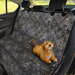 Indian Boho Elephant Pattern Print Pet Car Back Seat Cover