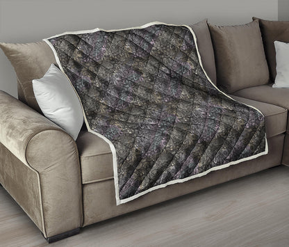 Indian Boho Elephant Pattern Print Quilt