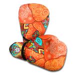 Indian Boho Hippie Elephant Print Boxing Gloves