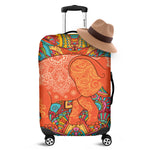 Indian Boho Hippie Elephant Print Luggage Cover