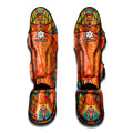 Indian Boho Hippie Elephant Print Muay Thai Shin Guards