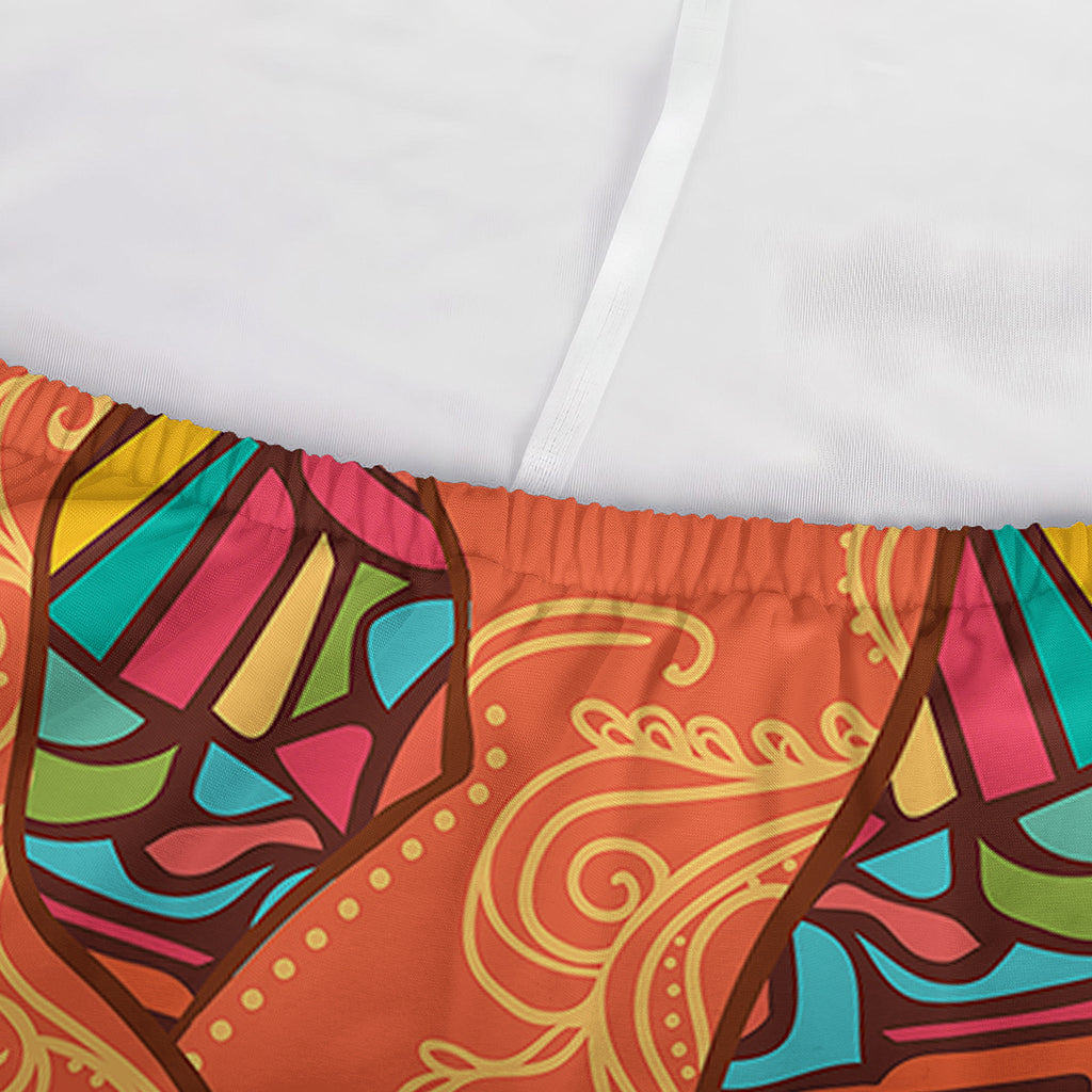 Indian Boho Hippie Elephant Print Sofa Cover