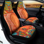 Indian Boho Hippie Elephant Print Universal Fit Car Seat Covers