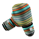 Indian Ethnic Pattern Print Boxing Gloves