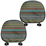 Indian Ethnic Pattern Print Car Headrest Covers