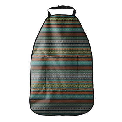 Indian Ethnic Pattern Print Car Seat Organizers