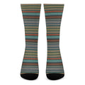 Indian Ethnic Pattern Print Crew Socks
