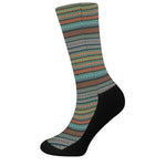 Indian Ethnic Pattern Print Crew Socks