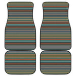 Indian Ethnic Pattern Print Front and Back Car Floor Mats