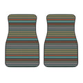Indian Ethnic Pattern Print Front Car Floor Mats
