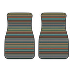 Indian Ethnic Pattern Print Front Car Floor Mats