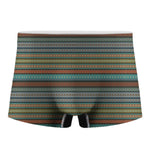 Indian Ethnic Pattern Print Men's Boxer Briefs