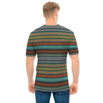 Indian Ethnic Pattern Print Men's T-Shirt