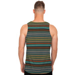 Indian Ethnic Pattern Print Men's Tank Top