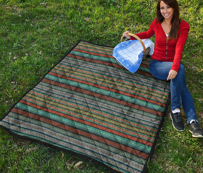 Indian Ethnic Pattern Print Quilt
