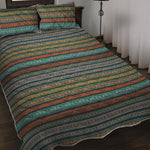 Indian Ethnic Pattern Print Quilt Bed Set