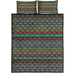Indian Ethnic Pattern Print Quilt Bed Set