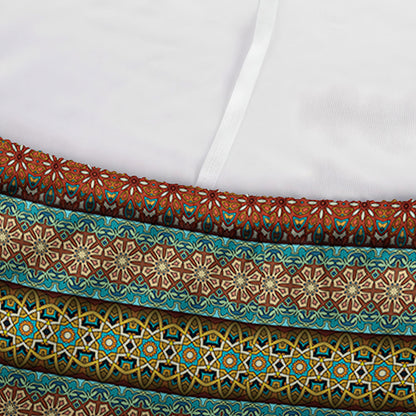 Indian Ethnic Pattern Print Sofa Cover
