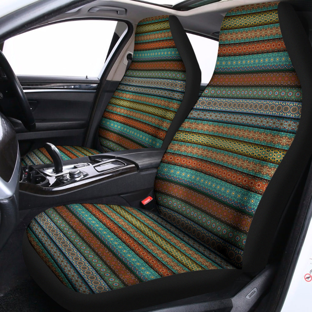 Indian Ethnic Pattern Print Universal Fit Car Seat Covers