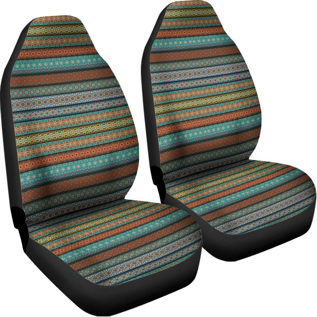 Indian Ethnic Pattern Print Universal Fit Car Seat Covers