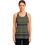 Indian Ethnic Pattern Print Women's Racerback Tank Top