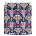 Indian Floral Elephant Pattern Print Duvet Cover Bedding Set
