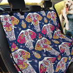 Indian Floral Elephant Pattern Print Pet Car Back Seat Cover