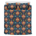 Indian Floral Paisley Pattern Print Duvet Cover Bedding Set