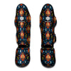 Indian Floral Paisley Pattern Print Muay Thai Shin Guard