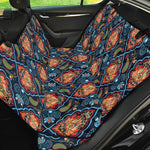 Indian Floral Paisley Pattern Print Pet Car Back Seat Cover