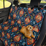 Indian Floral Paisley Pattern Print Pet Car Back Seat Cover