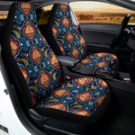 Indian Floral Paisley Pattern Print Universal Fit Car Seat Covers