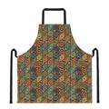 Indian Floral Patchwork Pattern Print Apron