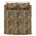 Indian Floral Patchwork Pattern Print Duvet Cover Bedding Set