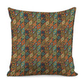 Indian Floral Patchwork Pattern Print Pillow Cover