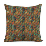 Indian Floral Patchwork Pattern Print Pillow Cover