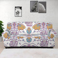 Indian Flower Elephant Pattern Print Sofa Cover