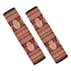 Indian Hamsa Hand Print Car Seat Belt Covers