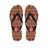 Indian Hamsa Hand Print Flip Flops