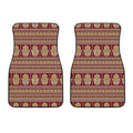 Indian Hamsa Hand Print Front Car Floor Mats