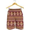 Indian Hamsa Hand Print Men's Shorts