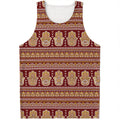 Indian Hamsa Hand Print Men's Tank Top